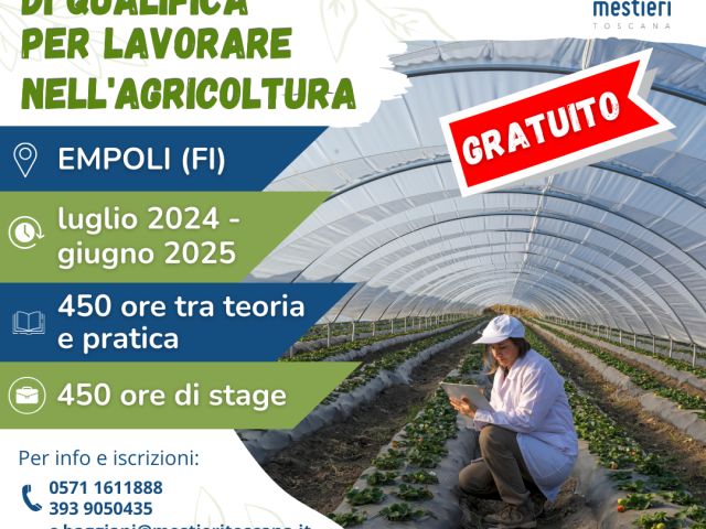 Addetto agli interventi tecnici ed agronomici sulle coltivazioni e alla gestione di impianti, macchine ed attrezzature (3)